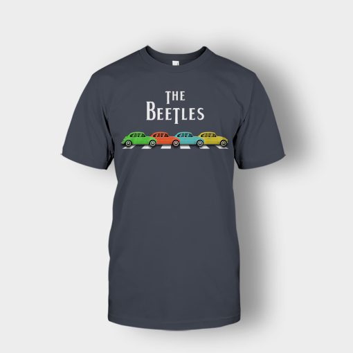 Car-The-Beetles-The-Beatles-Car-Crosswalk-Unisex-T-Shirt-Dark-Heather