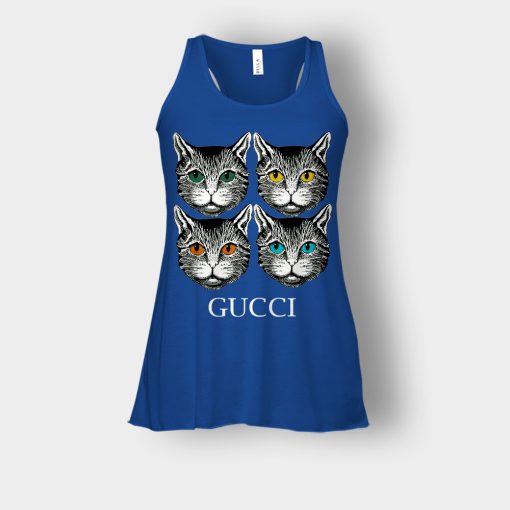 Cat-Gucci-Inspired-Bella-Womens-Flowy-Tank-Royal