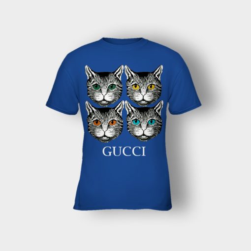 Cat-Gucci-Inspired-Kids-T-Shirt-Royal
