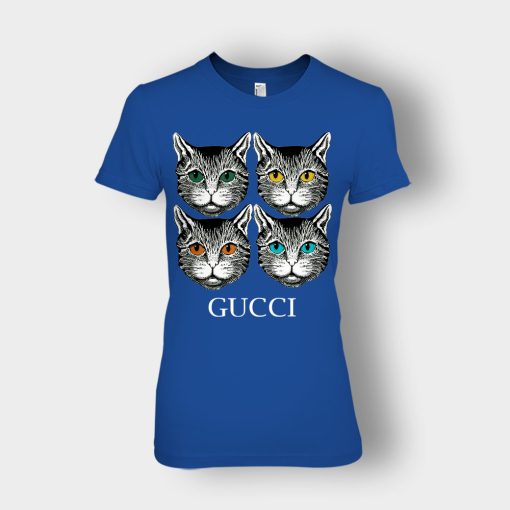 Cat-Gucci-Inspired-Ladies-T-Shirt-Royal