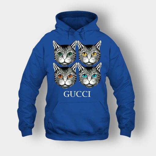 Cat-Gucci-Inspired-Unisex-Hoodie-Royal