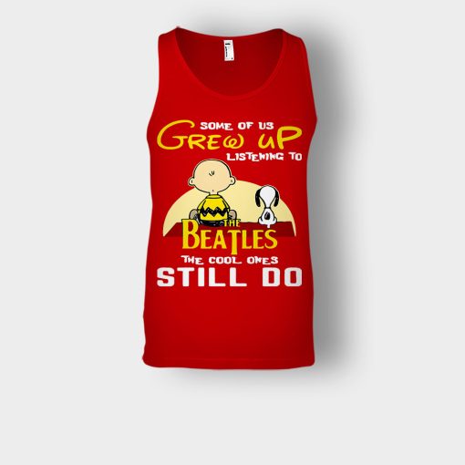 Chris-Brown-Snoopy-Grew-up-listening-to-the-beatles-the-cool-ones-Unisex-Tank-Top-Red