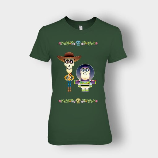 Coco-x-Toy-Story-Disney-Inspired-Ladies-T-Shirt-Forest