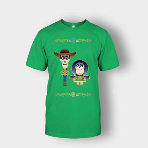 Coco-x-Toy-Story-Disney-Inspired-Unisex-T-Shirt-Irish-Green