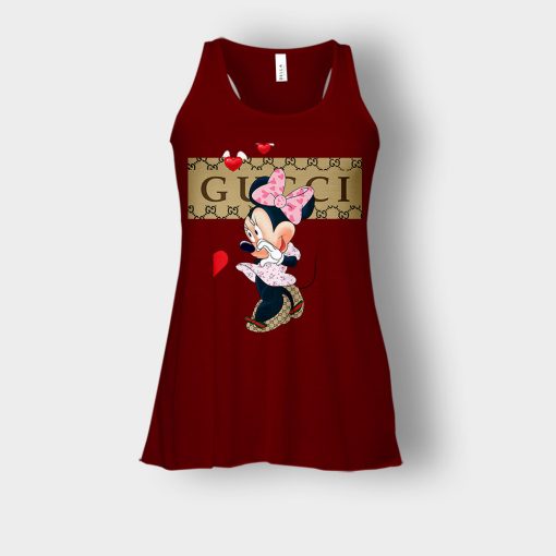 Couple-Gucci-Minnie-Bella-Womens-Flowy-Tank-Maroon