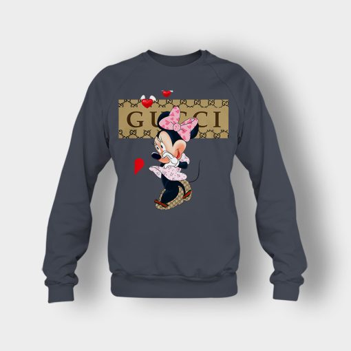 Couple-Gucci-Minnie-Crewneck-Sweatshirt-Dark-Heather