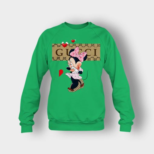 Couple-Gucci-Minnie-Crewneck-Sweatshirt-Irish-Green