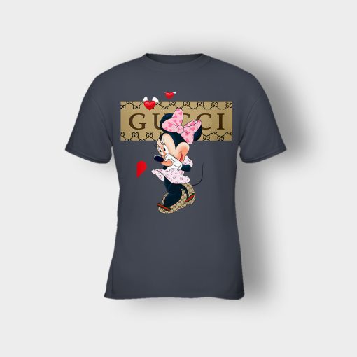 Couple-Gucci-Minnie-Kids-T-Shirt-Dark-Heather