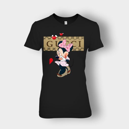 Couple-Gucci-Minnie-Ladies-T-Shirt-Black