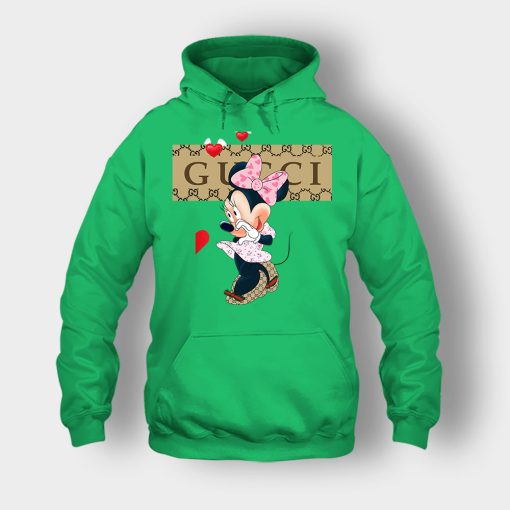 Couple-Gucci-Minnie-Unisex-Hoodie-Irish-Green