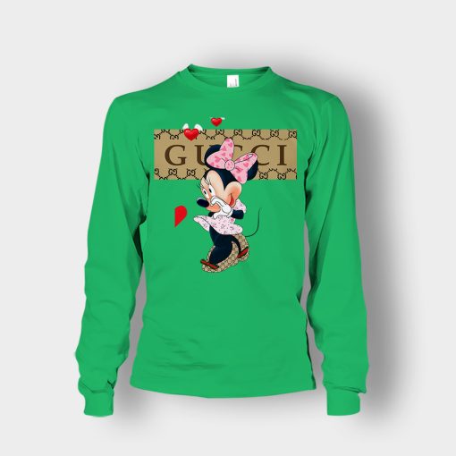 Couple-Gucci-Minnie-Unisex-Long-Sleeve-Irish-Green