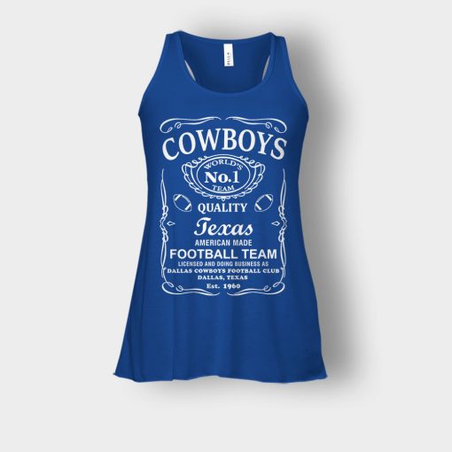 Cowboys-Dallas-Whiskey-Graphic-DAL-Cotton-JD-Whisky-1960-Bella-Womens-Flowy-Tank-Royal