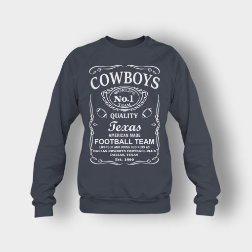 Cowboys-Dallas-Whiskey-Graphic-DAL-Cotton-JD-Whisky-1960-Crewneck-Sweatshirt-Dark-Heather
