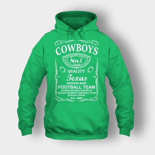 Cowboys-Dallas-Whiskey-Graphic-DAL-Cotton-JD-Whisky-1960-Unisex-Hoodie-Irish-Green