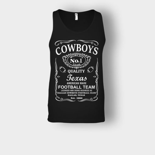 Cowboys-Dallas-Whiskey-Graphic-DAL-Cotton-JD-Whisky-1960-Unisex-Tank-Top-Black