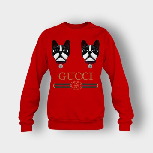 Custom-Hypebeast-Inspired-Crewneck-Sweatshirt-Red