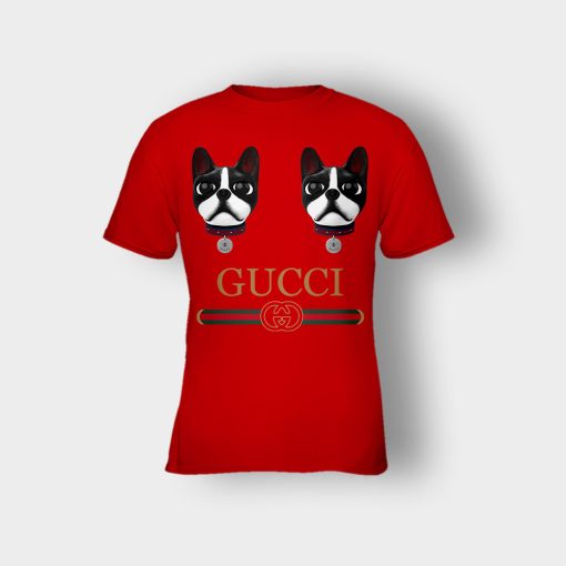 Custom-Hypebeast-Inspired-Kids-T-Shirt-Red