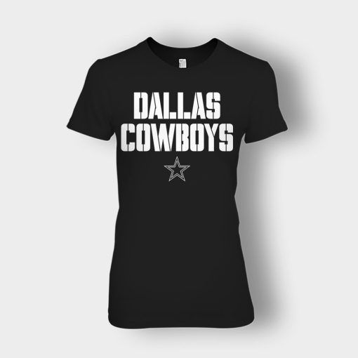 DALLAS-COWBOYS-Authentic-Apparel-NWT-NFL-Ladies-T-Shirt-Black