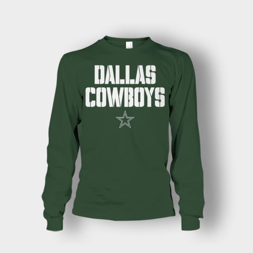 DALLAS-COWBOYS-Authentic-Apparel-NWT-NFL-Unisex-Long-Sleeve-Forest