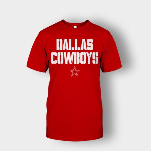 DALLAS-COWBOYS-Authentic-Apparel-NWT-NFL-Unisex-T-Shirt-Red