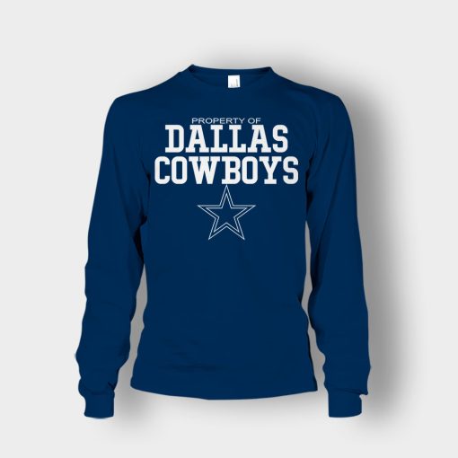 DALLAS-COWBOYS-JERSEY-AUTHENTIC-Unisex-Long-Sleeve-Navy