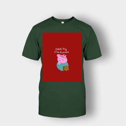 Daddy-Pig-Peppa-Pig-Graphic-Unisex-T-Shirt-Forest