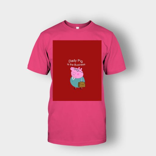 Daddy-Pig-Peppa-Pig-Graphic-Unisex-T-Shirt-Heliconia