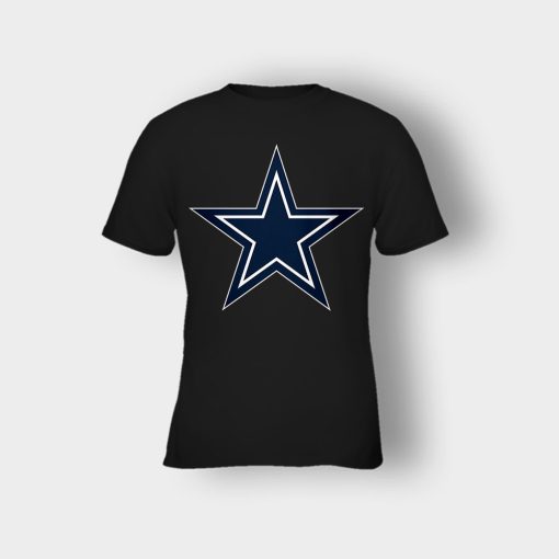 Dallas-Cowboys-Logo-Kids-T-Shirt-Black
