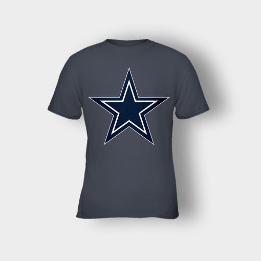 Dallas-Cowboys-Logo-Kids-T-Shirt-Dark-Heather