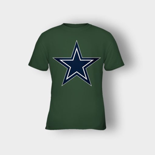 Dallas-Cowboys-Logo-Kids-T-Shirt-Forest
