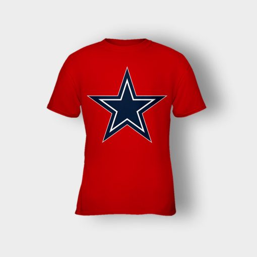 Dallas-Cowboys-Logo-Kids-T-Shirt-Red