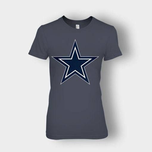 Dallas-Cowboys-Logo-Ladies-T-Shirt-Dark-Heather