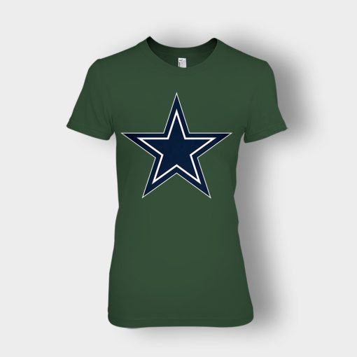 Dallas-Cowboys-Logo-Ladies-T-Shirt-Forest