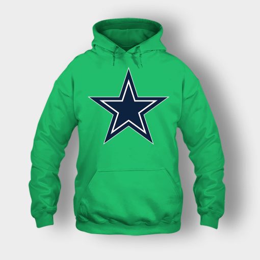 Dallas-Cowboys-Logo-Unisex-Hoodie-Irish-Green