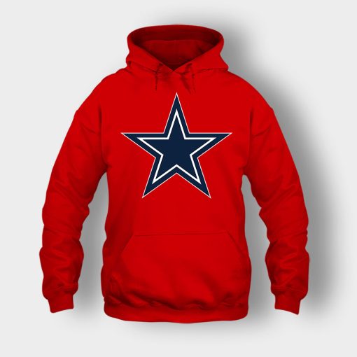 Dallas-Cowboys-Logo-Unisex-Hoodie-Red