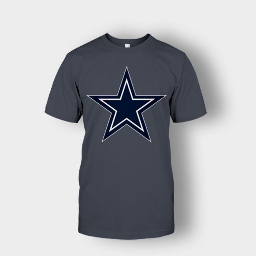 Dallas-Cowboys-Logo-Unisex-T-Shirt-Dark-Heather