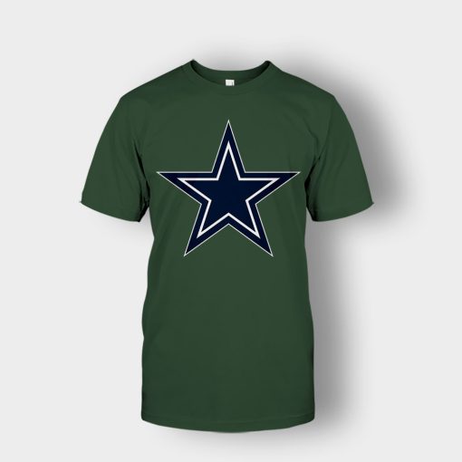 Dallas-Cowboys-Logo-Unisex-T-Shirt-Forest