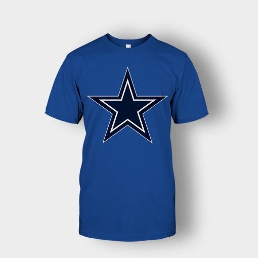 Dallas-Cowboys-Logo-Unisex-T-Shirt-Royal
