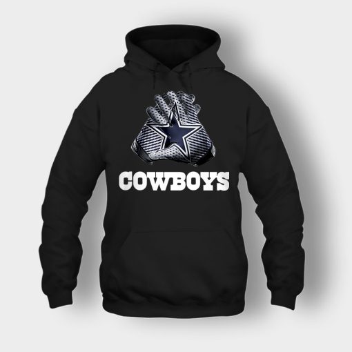 Dallas-Cowboys-NFL-Gloves-Design-Unisex-Hoodie-Black