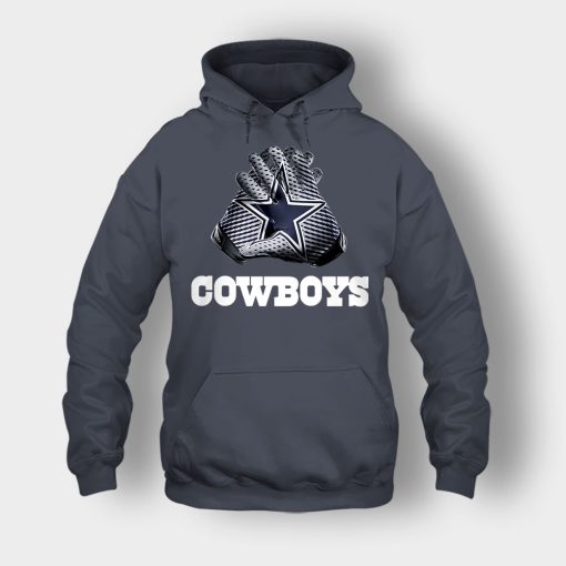 Dallas-Cowboys-NFL-Gloves-Design-Unisex-Hoodie-Dark-Heather