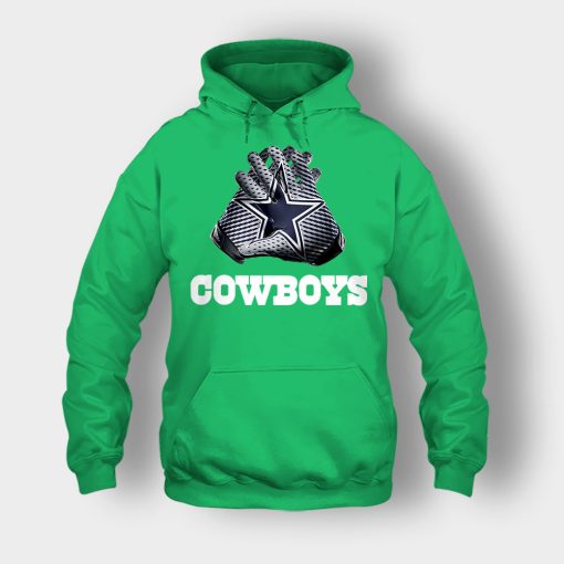 Dallas-Cowboys-NFL-Gloves-Design-Unisex-Hoodie-Irish-Green