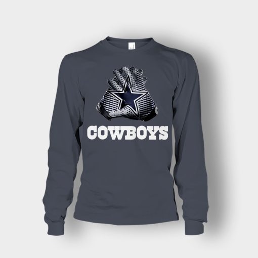 Dallas-Cowboys-NFL-Gloves-Design-Unisex-Long-Sleeve-Dark-Heather
