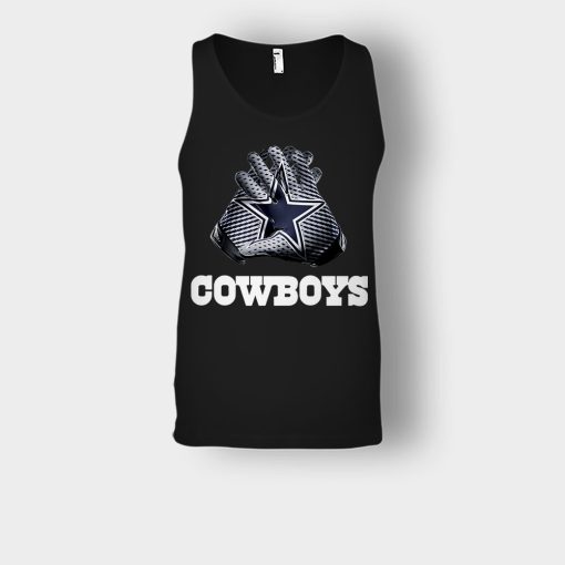 Dallas-Cowboys-NFL-Gloves-Design-Unisex-Tank-Top-Black