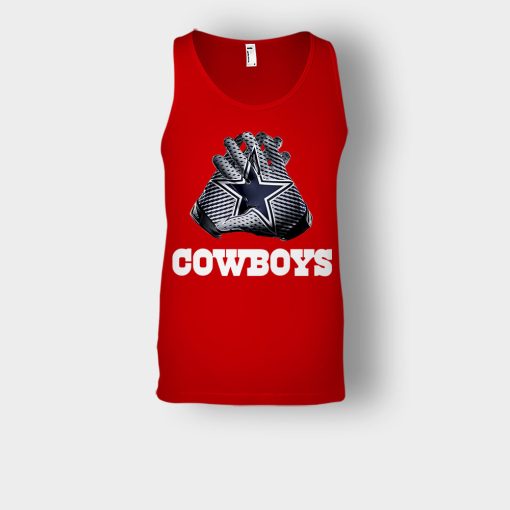 Dallas-Cowboys-NFL-Gloves-Design-Unisex-Tank-Top-Red