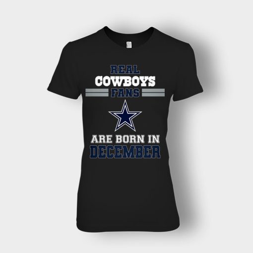 December-Birthday-Dallas-Cowboys-Fan-Ladies-T-Shirt-Black