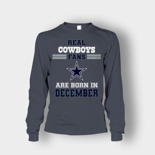 December-Birthday-Dallas-Cowboys-Fan-Unisex-Long-Sleeve-Dark-Heather