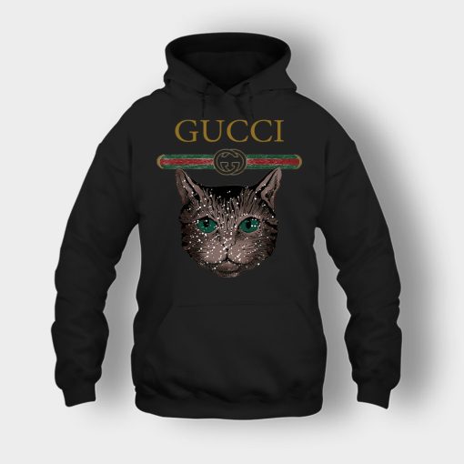 Designer-Inspired-Gucci-Cat-Unisex-Hoodie-Black