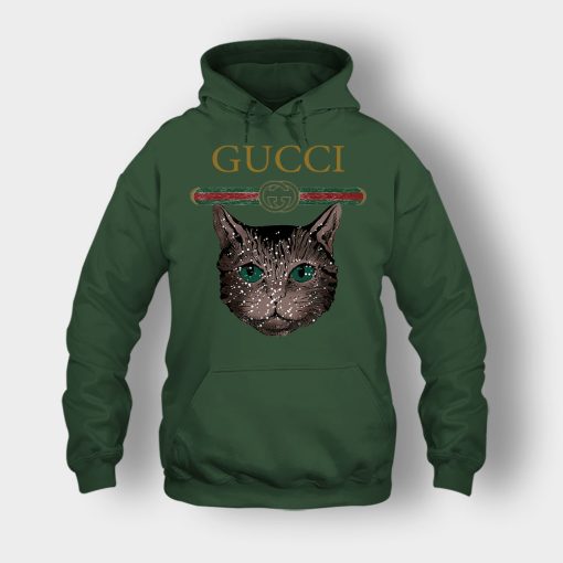 Designer-Inspired-Gucci-Cat-Unisex-Hoodie-Forest