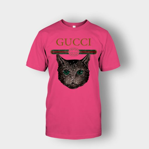 Designer-Inspired-Gucci-Cat-Unisex-T-Shirt-Heliconia