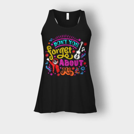 Dont-You-Forget-About-Me-Coco-Inspired-Day-Of-The-Dead-Bella-Womens-Flowy-Tank-Black